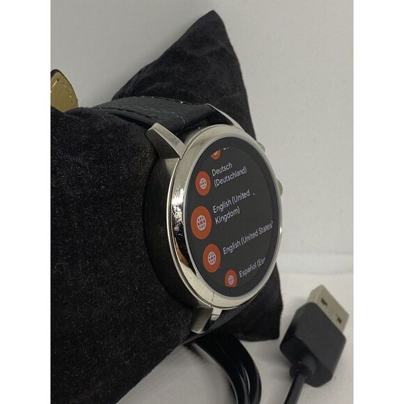 Fossil Gen 4 Authentic Digital Dial Smart Watch Custom Band FTW6014 AB352 - Picture 3 of 10